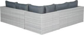 Garden Impressions Bruno loungeset 4-delig - licht grijs