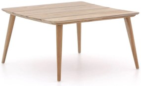 + 10% kassakorting | Loungetafel ROUGH | Vierkant | Tuintafel Teakhout | 80x80cm | Kees Smit Tuinmeubelen