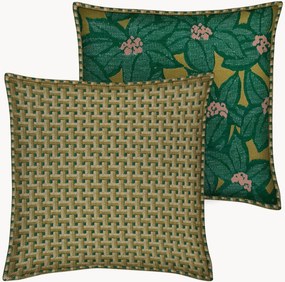 Handgemaakt omkeerbaar outdoor kussen Janis & Michelle