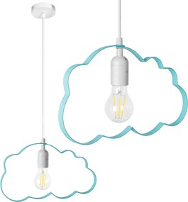 HANGLAMP BLAUWE WOLK