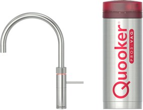 Quooker Fusion round met PRO3 boiler 3-in-1 kokendwaterkraan RVS