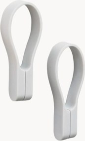 Magnetische handdoekhouders Loop van silicone, 2-delig