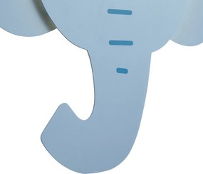 Kinder wandlamp blauw incl. LED 3-staps dimbaar - Ellie the Elephant