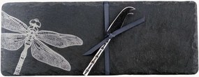 Kaassnijplank Dragonfly met kaasmes, 2-delig