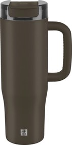ZWILLING Thermo Plus Thermobeker met rietje, 900 ml, Roestvrij staal, Chocolade - Thermo Plus - ZWILLING