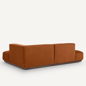 Rechter hoekbank in fluweel, Jacopo