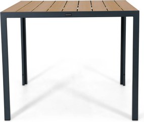 Dining Tuintafel rechthoekig 90x90 cm Grijs Creta