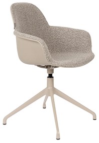 Zuiver Albert Kuip Swivel Draaibare Armstoel Taupe