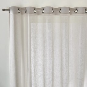 Linnen voile, grote breedte, met oogjes, ONEGA