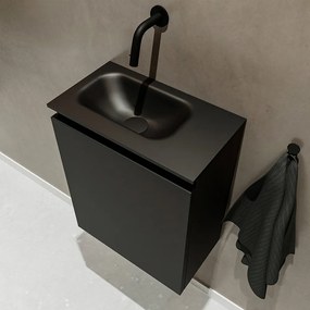 Mondiaz Ture 40cm toiletmeubel urban met wastafel urban links geen kraangat