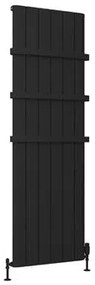 Eastbrook Peretti radiator 55x180cm aluminium 1896W zwart mat