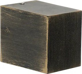 Moderne wandlamp antiek goud IP44 - Baleno