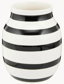 Handgemaakte keramische vaas Omaggio, H 20 cm