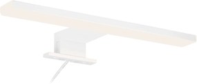 Saqu Letto LED verlichting voor spiegel/spiegelkast 30cm mat wit