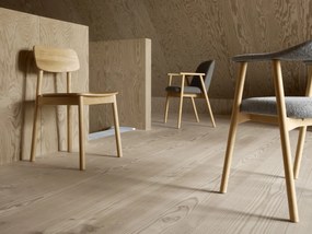 RODERIC Taupebruin (Monza 40)/gelakt - HOUTEN STOEL VOOR WOONKAMER, EETKAMER, KEUKEN RETRO