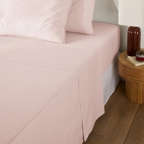 Effen plat laken in gewassen katoen, Scenario