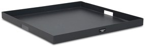 Rome dienblad aluminium 70 x 70 cm donkergrijs