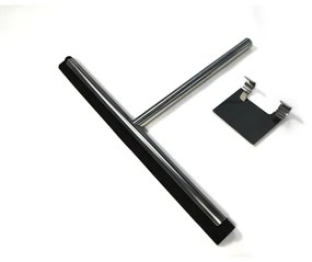 Saniclass Dual Glaswisser - inclusief haak - RVS YZ-G09