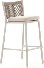 Barkruk tuin | Manifesto  Idro | Rope (touw) | Taupe | Tuinstoel | Stapelbaar | Kees Smit Tuinmeubelen