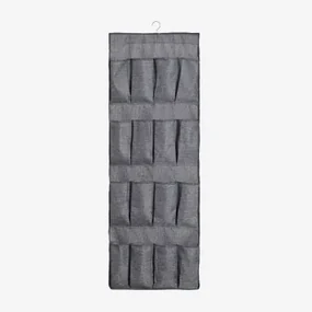 Hangende Organizer Met Metalen Hanger Klere Grijs & ↑145 Cm - Sklum