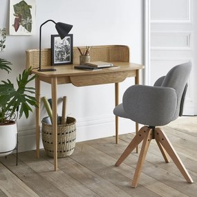 Bureau met vlechtwerk, Buisseau