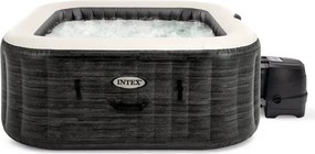Intex PureSpa Jet&amp;Bubble Deluxe Greystone opblaasbare spa - 6 personen