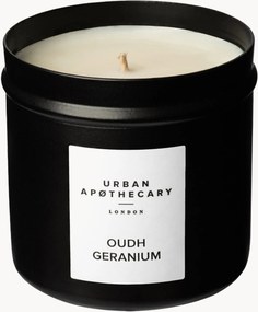Handgegoten geurkaars Oudh Geranium (Geranium, Oud, Amber)