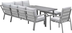Garden Impressions Cameron lounge dining set 5-delig rechts - taupe