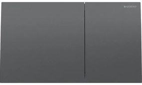 Geberit Sigma70 bedieningsplaat - 2 toets - zwart chroom geborsteld 115.622.qd.1