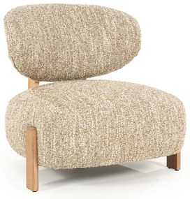 Boucle Stoel Beige Naturel