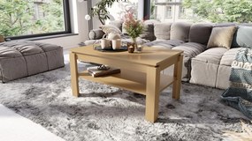 ASTI-R eiken Oasis - moderne salontafel met uitschuifbaar blad