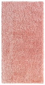 vidaXL Vloerkleed shaggy hoogpolig 50 mm 100x200 cm roze