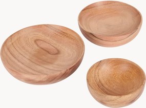 Serveerschalen Artesà van acaciahout, 3-delig