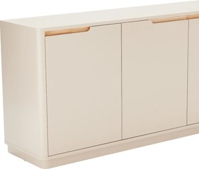 Mat Dressoir Grijsbeige 200 Cm - 200x40x75cm.