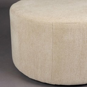 Dutchbone Rocca Latte Ronde Hocker Latte