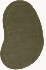 Handgetuft wollen vloerkleed Kadey in organische vorm