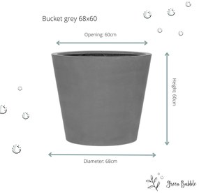 Pot Bucket Grey