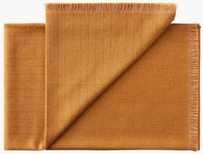 Plaid Pine van baby-alpaca met franjes