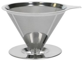 Koffiefilterhouder, rvs, 2 - 4 kopjes