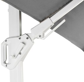 Platinum Challenger zweefparasol 3x3m  T2 wit frame (excl. voet) manhattan