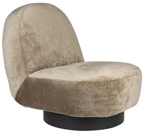 Zuiver Eden Moss Ronde Fauteuil Draaibaar Moss Groen