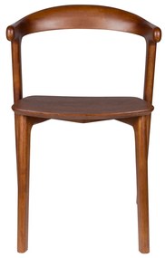 Zuiver Northwood Walnut Walnoot Eetkamerstoel Minimalistisch
