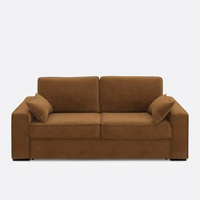 Bank-bed fluweel, mousse Cécilia