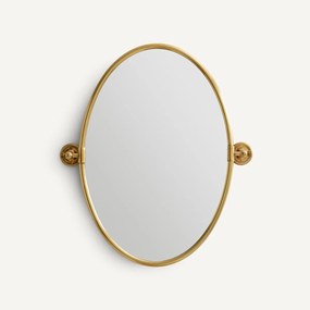 Ovale draaibare spiegel H65 cm, Cassandre