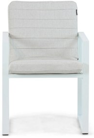 Tuinstoel Aluminium Wit Lifestyle Garden Furniture Nuno