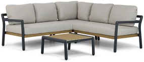 Hoek loungeset 5 personen Aluminium Grijs Santika Furniture Santika