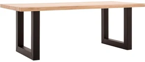 Goossens Eettafel Blade, Strak blad 260 x 100 cm 6 cm dik