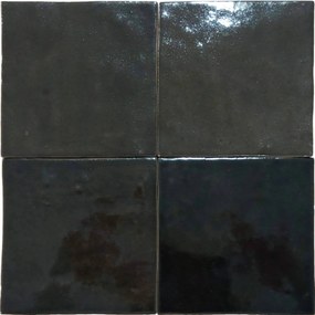 Wandtegel Velsa Manara Clay 10x10 cm Berber Black 0,44 M2