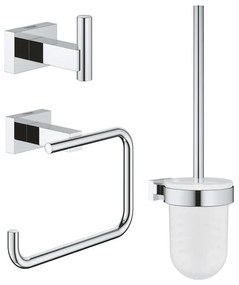 GROHE Essentials Cube accessoireset 3 in 1 chroom 40757001