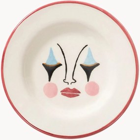 Handbeschilderd dessertbord Pierrot